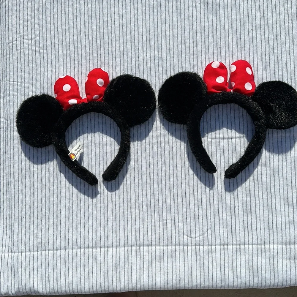 Disney Minnie Mouse Ears Hairband - 2 pair